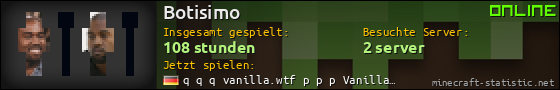 Benutzerleisten 560x90 für Botisimo