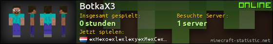 Benutzerleisten 560x90 für BotkaX3