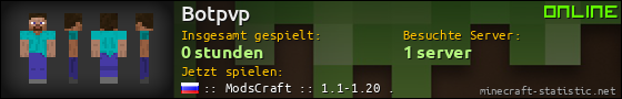 Benutzerleisten 560x90 für Botpvp