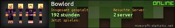 Benutzerleisten 560x90 für Bowlord