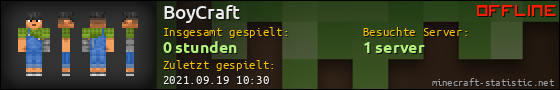 Benutzerleisten 560x90 für BoyCraft