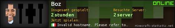 Benutzerleisten 560x90 für Boz