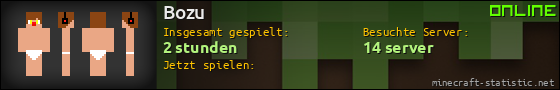 Benutzerleisten 560x90 für Bozu