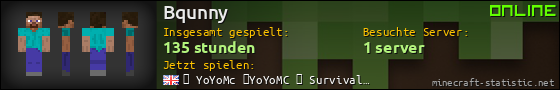 Benutzerleisten 560x90 für Bqunny