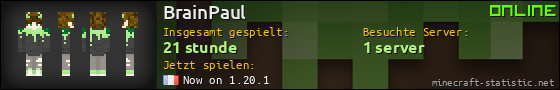 Benutzerleisten 560x90 für BrainPaul
