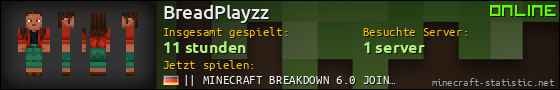 Benutzerleisten 560x90 für BreadPlayzz