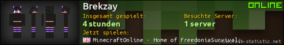 Benutzerleisten 560x90 für Brekzay