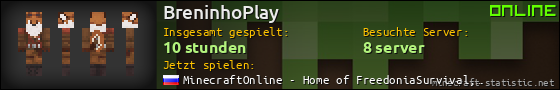 Benutzerleisten 560x90 für BreninhoPlay