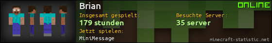 Benutzerleisten 560x90 für Brian