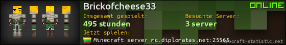 Benutzerleisten 560x90 für Brickofcheese33