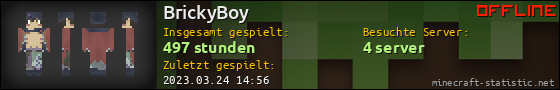 Benutzerleisten 560x90 für BrickyBoy