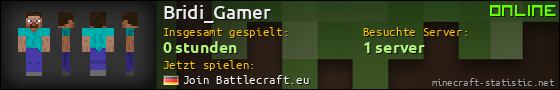 Benutzerleisten 560x90 für Bridi_Gamer