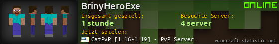 Benutzerleisten 560x90 für BrinyHeroExe