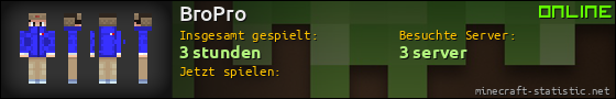 Benutzerleisten 560x90 für BroPro