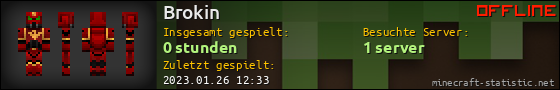 Benutzerleisten 560x90 für Brokin