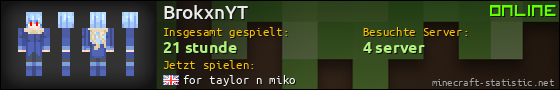 Benutzerleisten 560x90 für BrokxnYT