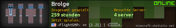 Benutzerleisten 560x90 für Brolge