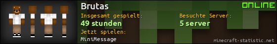 Benutzerleisten 560x90 für Brutas