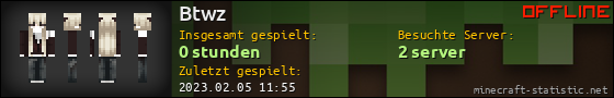 Benutzerleisten 560x90 für Btwz
