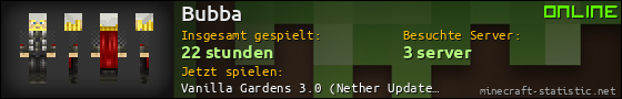 Benutzerleisten 560x90 für Bubba