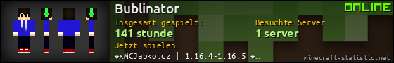 Benutzerleisten 560x90 für Bublinator