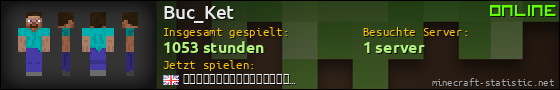 Benutzerleisten 560x90 für Buc_Ket