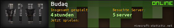 Benutzerleisten 560x90 für Budaq