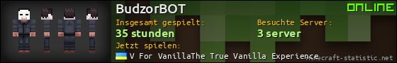 Benutzerleisten 560x90 für BudzorBOT