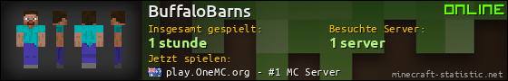Benutzerleisten 560x90 für BuffaloBarns