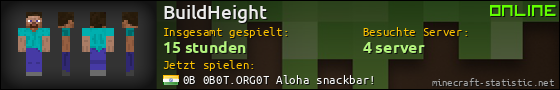 Benutzerleisten 560x90 für BuildHeight