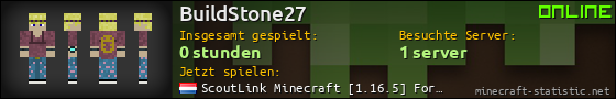 Benutzerleisten 560x90 für BuildStone27