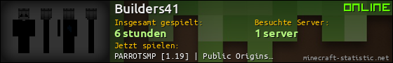 Benutzerleisten 560x90 für Builders41