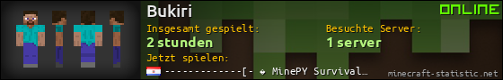 Benutzerleisten 560x90 für Bukiri