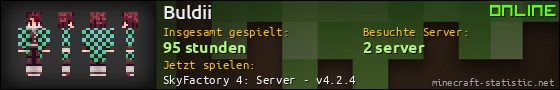 Benutzerleisten 560x90 für Buldii