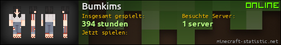 Benutzerleisten 560x90 für Bumkims