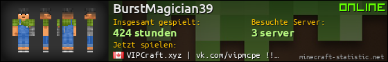 Benutzerleisten 560x90 für BurstMagician39