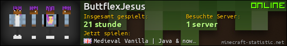 Benutzerleisten 560x90 für ButtflexJesus