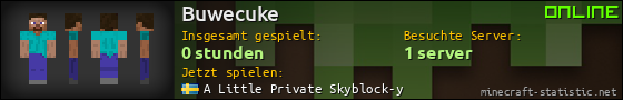 Benutzerleisten 560x90 für Buwecuke