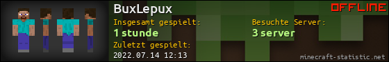 Benutzerleisten 560x90 für BuxLepux