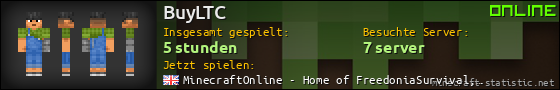 Benutzerleisten 560x90 für BuyLTC