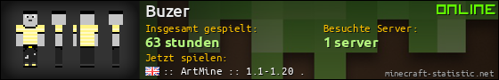 Benutzerleisten 560x90 für Buzer
