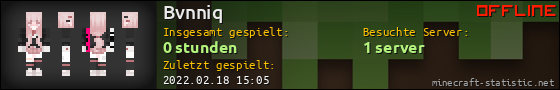 Benutzerleisten 560x90 für Bvnniq