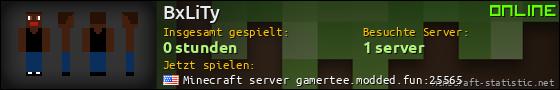 Benutzerleisten 560x90 für BxLiTy