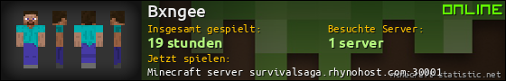 Benutzerleisten 560x90 für Bxngee