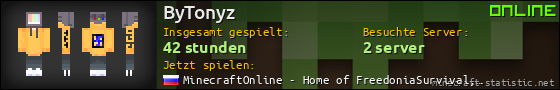 Benutzerleisten 560x90 für ByTonyz