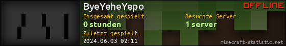 Benutzerleisten 560x90 für ByeYeheYepo