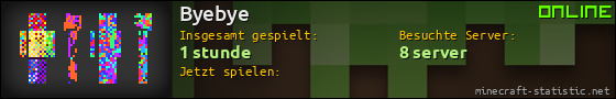 Benutzerleisten 560x90 für Byebye