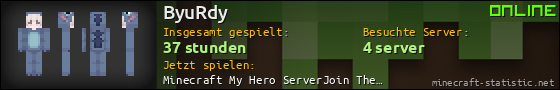 Benutzerleisten 560x90 für ByuRdy