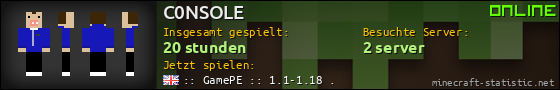 Benutzerleisten 560x90 für C0NSOLE