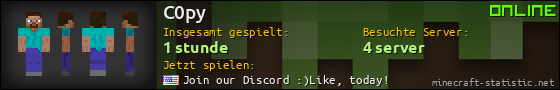 Benutzerleisten 560x90 für C0py